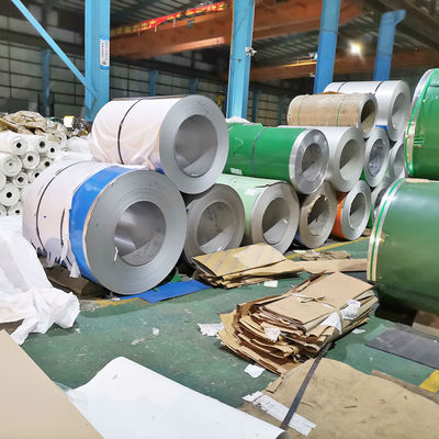 0.3 - 14 मिमी स्टेनलेस स्टील हॉट रोल्ड कॉइल 1000 मिमी उच्च दृढ़ता और लचीलापन के साथ